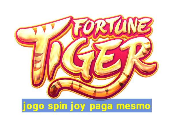 jogo spin joy paga mesmo